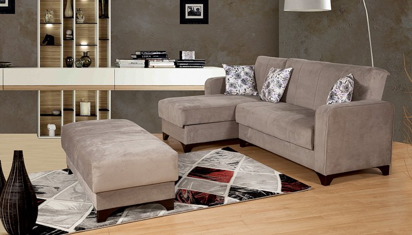 Akçay Koltuk Takımı - Kırmızı Desenli