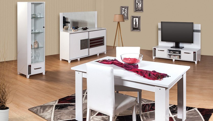 Şirin Berjer Mavi Beyaz