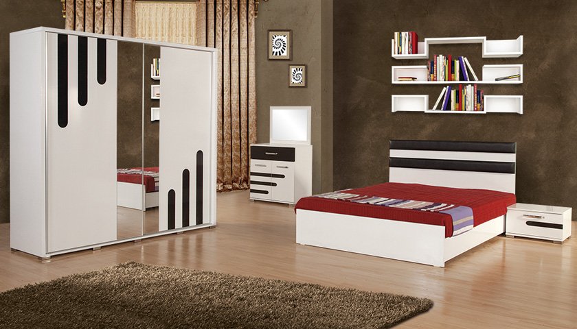 Lena Yemek Odası Koton-Bej-Beyaz