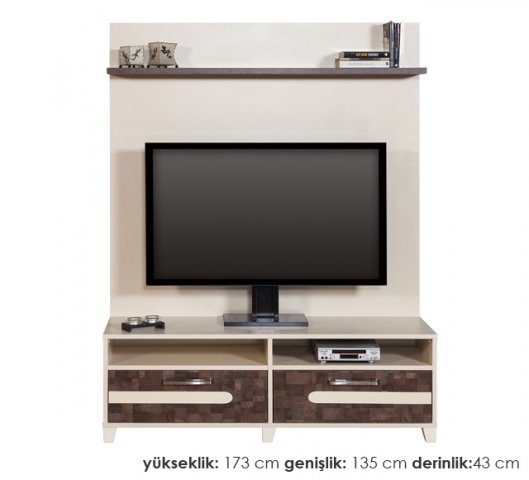 Nida Yatak Odası (Beyaz-Siyah)