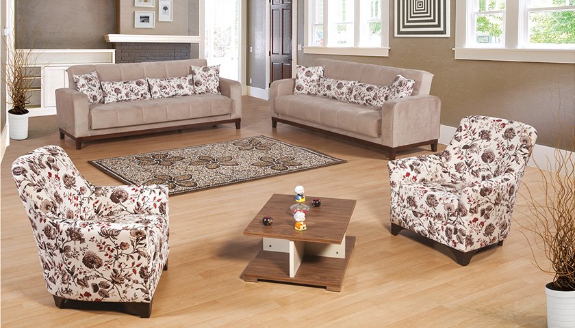 Üç Kapılı Dolap (Beyaz-Siyah)