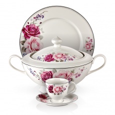 87 Parça Blume Yemek Takımı Platin