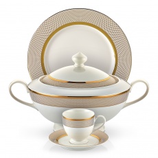 87 Parça Blume Yemek Takımı Gold