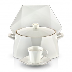 85 Parça Kare Bone Yemek Takımı85 Parça Kare Bone Yemek Takımı