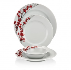 24 Parça Porselen Yemek Takımı