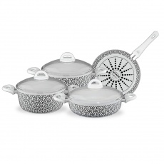 Seraşef Plus 7 Parça Seramik Tencere Seti