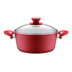 Seraşef Prestige 20 Cm Derin Tencere Kırmızı