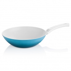 Seraşef Plus 28 Cm Wok Tava Turkuaz