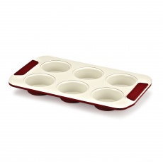 Serakek 6'Lı Muffin Bordo