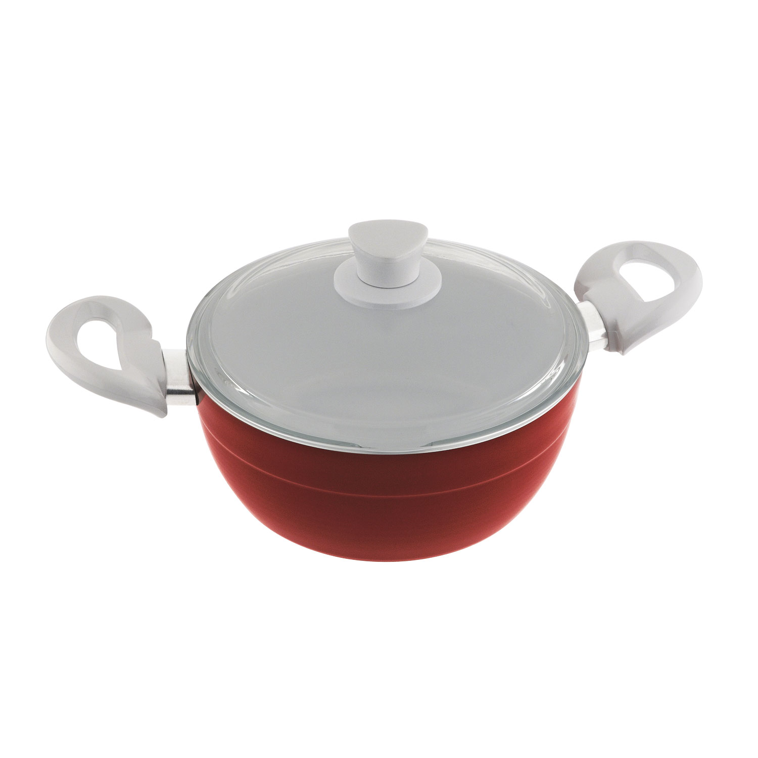 AR908 Arzum Ceramicart 20cm Tencere KIRMIZI