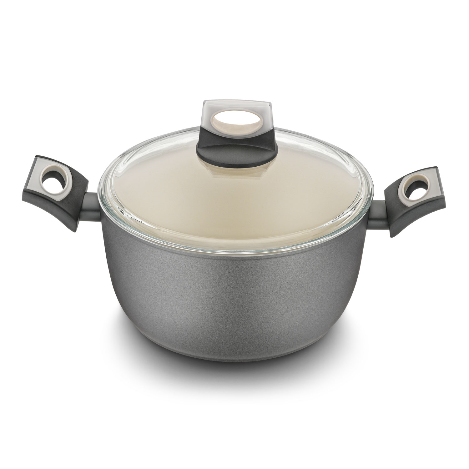 AR929 Arzum Ceramico Delux 20 cm Tencere GRİ